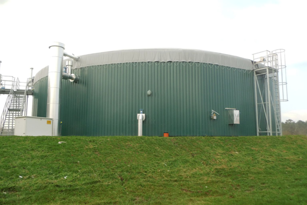 UDI Biogas-Projekt in Liepgarten