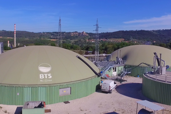 UDI Biogas-Projekt in Italiens Tempel der Sonne
