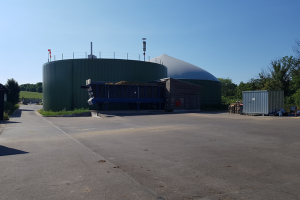 UDI Biogas-Projekt in Pörsten
