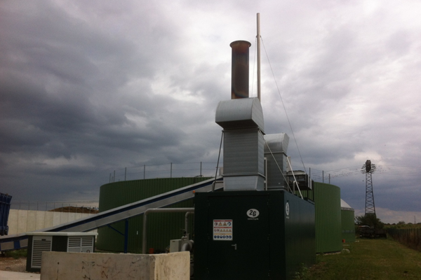 UDI Biogas-Projekt in Spergau