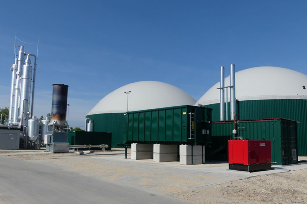 UDI Biogas-Projekt in Thierbach